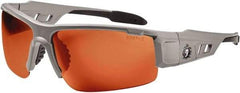 Ergodyne - Copper Lenses, Framed Polarized Glasses - Uncoated Lenses, Size Universal, Wrap Around - Americas Industrial Supply