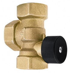 Bell & Gossett - 3/4" Pipe, Brass Manually Operated Plumbing Valve - Buna Seal, FNPT - Americas Industrial Supply