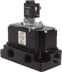 ARO/Ingersoll-Rand - Pilot-Operated Solenoid Valves Valve Type: 4-Way Poppet Actuator Type: Solenoid - Americas Industrial Supply