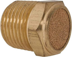 ARO/Ingersoll-Rand - 1/4 Male NPT, 9/16" Hex, 5/8" OAL, Breather Vent - 250 Max psi - Americas Industrial Supply