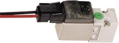 ARO/Ingersoll-Rand - Solenoid Actuator, Spring Return, 2 Position, Body Ported Solenoid Air Valve - 12 VDC Input, 0.01 CV, 3 Way, 100 psi, 122° Max Temp, 44° Min Temp - Americas Industrial Supply