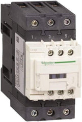 Schneider Electric - 3 Pole, 200 Coil VAC at 50/60 Hz, 50 Amp at 440 VAC, Nonreversible IEC Contactor - Bureau Veritas, CCC, CSA, CSA C22.2 No. 14, DNV, EN/IEC 60947-4-1, EN/IEC 60947-5-1, GL, GOST, LROS, RINA, RoHS Compliant, UL 508, UL Listed - Americas Industrial Supply