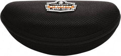 Ergodyne - Black Eyeglass Case - Nylon, Compatible with All Eyewear - Americas Industrial Supply