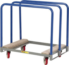Little Giant - 1,000 Lb Capacity Steel Panel Truck - Steel Deck, 24" OAW, 36" Platform Length, Polyurethane Casters - Americas Industrial Supply