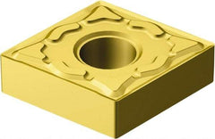 Sandvik Coromant - CNMG432 KF Grade 3005 Carbide Turning Insert - TiCN/AI2O3/TiN Finish, 80° Diamond, 1/2" Inscr Circle, 3/16" Thick, 1/32" Corner Radius - Americas Industrial Supply