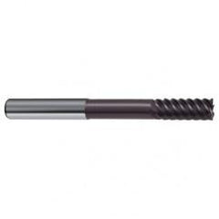 1/4" Dia. - 3" OAL - 55° Helix Firex Carbide End Mill - 6 FL - Americas Industrial Supply