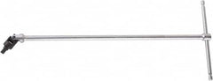 Beta - 6mm Hex, Sliding T-Handle, Hex Key - 15-3/4" OAL, Steel, Metric System of Measurement - Americas Industrial Supply