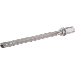 Iscar - 18.82" Max Drill Depth, 25xD, 0.7181" Diam, Indexable Insert Drill - 1 Insert, 1" Shank Diam, Weldon Flat Shank - Americas Industrial Supply