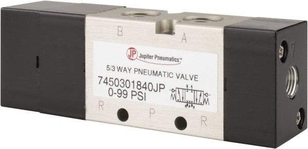 PRO-SOURCE - Specialty Air Valves Valve Type: 5-Way, 3 Position Actuator Type: Pneumatic Double Acting - Americas Industrial Supply