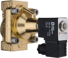 PRO-SOURCE - 3/4", 2/2 Way Steam Series Stacking Solenoid Valve - 24 VDC, 12 CV Rate, 4.98" High x 3.94" Long - Americas Industrial Supply