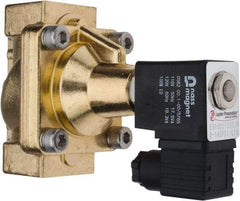 PRO-SOURCE - 1", 2/2 Way Steam Series Stacking Solenoid Valve - 110 VAC, 12 CV Rate, 4.98" High x 3.94" Long - Americas Industrial Supply