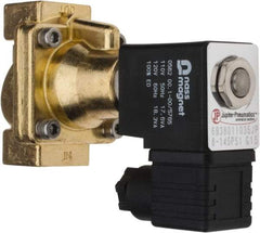 PRO-SOURCE - 3/8", 2/2 Way Steam Series Stacking Solenoid Valve - 110 VAC, 4.5 CV Rate, 4.19" High x 2.76" Long - Americas Industrial Supply
