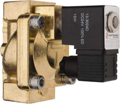 PRO-SOURCE - 3/4", 2/2 Way Stacking Solenoid Valve - 24 VDC, 12 CV Rate, 4.98" High x 3.78" Long - Americas Industrial Supply