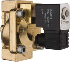 PRO-SOURCE - 3/4", 2/2 Way Stacking Solenoid Valve - 110 VAC, 12 CV Rate, 4.98" High x 3.78" Long - Americas Industrial Supply