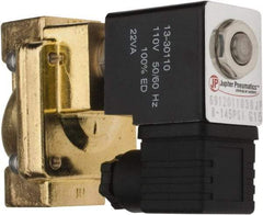 PRO-SOURCE - 1/2", 2/2 Way Stacking Solenoid Valve - 110 VAC, 4.5 CV Rate, 4.19" High x 2.83" Long - Americas Industrial Supply