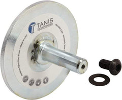 Tanis - 1/4" Arbor Hole to 3/4" Shank Diam Drive Arbor - For 3, 4 & 5" Tanis Disc Brushes, Flow Through Spindle - Americas Industrial Supply