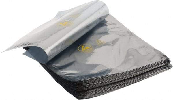 Value Collection - 10" Long x 8" Wide, 3 mil Thick, Clear Metalized Static Shield Bag - Metal-In - Americas Industrial Supply