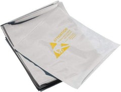 Value Collection - 6" Long x 4" Wide, 3 mil Thick, Clear Metalized Static Shield Bag - Metal-In - Americas Industrial Supply