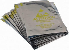 Value Collection - 5" Long x 3" Wide, 3 mil Thick, Clear Metalized Static Shield Bag - Metal-In - Americas Industrial Supply