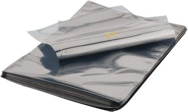 Value Collection - 18" Long x 12" Wide, 3 mil Thick, Clear Metalized Static Shield Bag - Metal-In - Americas Industrial Supply