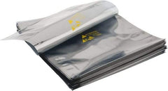 Value Collection - 12" Long x 10" Wide, 3 mil Thick, Clear Metalized Static Shield Bag - Metal-In - Americas Industrial Supply