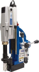 Hougen - 2" Travel, Portable Magnetic Drill Press - 250 & 450 RPM, 9 Amps, 1.5 hp, 1035 Watts - Americas Industrial Supply