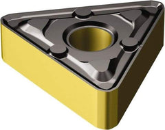 Sandvik Coromant - TNMX333 WM Grade 3225 Carbide Turning Insert - TiCN/AI2O3/TiN Finish, 60° Triangle, 3/8" Inscr Circle, 3/16" Thick, 3/64" Corner Radius - Americas Industrial Supply