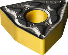 Sandvik Coromant - WNMG433 PM Grade 4335 Carbide Turning Insert - TiCN/AI2O3/TiN Finish, 80° Trigon, 1/2" Inscr Circle, 3/16" Thick, 3/64" Corner Radius - Americas Industrial Supply