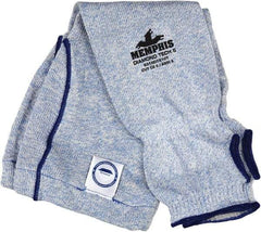 MCR Safety - Size Universal, Blue Dyneema Cut Resistant Sleeve - 18" Long Sleeve, Elastic Opening at Both Ends, Made with Thumb Hole - Americas Industrial Supply