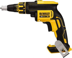 DeWALT - 20 Volt Lithium-Ion Battery Pistol Grip Cordless Screwdriver - 4,400 RPM, 266 In/Lb Torque - Americas Industrial Supply