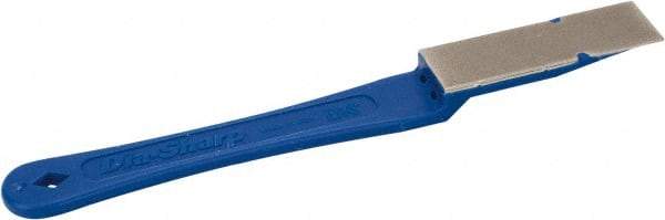 DMT - 7" Long x 3/4" Wide x 0.38" Thick, Diam ond Sharpening Stone - Rectangle, Coarse Grade - Americas Industrial Supply
