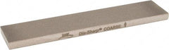 DMT - 4" Long x 0.88" Wide x 0.19" Thick, Diam ond Sharpening Stone - Rectangle, Coarse Grade - Americas Industrial Supply