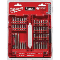 Milwaukee Tool - Power & Impact Screwdriver Bit Sets Point Type: Assorted Bit Type: Driver - Americas Industrial Supply