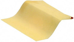 Value Collection - 42" Wide, 0.04" Thick, Natural Latex Rubber Foam Sheet - 35 to 45 Durometer, Amber (Color), -65 to 180°F, 4,000 psi Tensile Strength, Cut-to-Length - Americas Industrial Supply