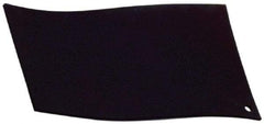 Made in USA - 12" Long, 12" Wide, 3/8" Thick, Buna-N Rubber Foam Sheet - 50 to 60 Durometer, Black, -20 to 180°F, 2,500 psi Tensile Strength, Adhesive Backing, Stock Length - Americas Industrial Supply