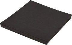 Made in USA - 12" Long, 12" Wide, Neoprene Spring Blend Rubber Foam Sheet - 65 to 75 Durometer, Black, -20 to 170°F, 1,000 psi Tensile Strength, Stock Length - Americas Industrial Supply