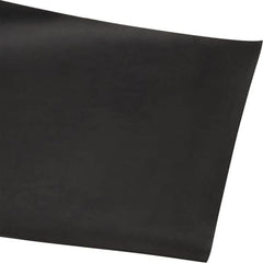 Made in USA - 36" Long, 24" Wide, Neoprene Spring Blend Rubber Foam Sheet - 65 to 75 Durometer, Black, -20 to 170°F, 1,000 psi Tensile Strength, Stock Length - Americas Industrial Supply