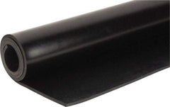 Made in USA - 36" Long, 24" Wide, Neoprene Spring Blend Rubber Foam Sheet - 65 to 75 Durometer, Black, -20 to 170°F, 1,000 psi Tensile Strength, Stock Length - Americas Industrial Supply