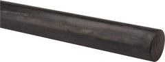 Made in USA - 1-1/2 Inch Diameter x 36 Inch Long, Neoprene Spring Blend Rubber Rod - 1,200 psi Tensile Strength, 70 to 80 Shore A Durometer, -30 to 200°F - Americas Industrial Supply