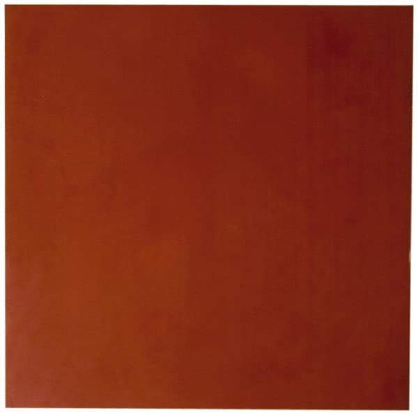 Made in USA - 36" Long, 36" Wide, Silicone Rubber Foam Sheet - 50 to 60 Durometer, Red, -60 to 500°F, 650 psi Tensile Strength, Stock Length - Americas Industrial Supply