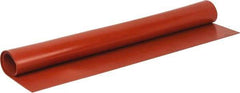 Made in USA - 36" Long, 36" Wide, Silicone Rubber Foam Sheet - 35 to 45 Durometer, Red, -60 to 500°F, 650 psi Tensile Strength, Stock Length - Americas Industrial Supply