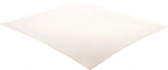 Made in USA - 12" Long, 12" Wide, Silicone Rubber Foam Sheet - 45 to 55 Durometer, Clear, -80 to 450°F, 850 psi Tensile Strength, Stock Length - Americas Industrial Supply