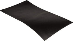 Made in USA - 24" Long, 12" Wide, EPDM Rubber Foam Sheet - 50 to 60 Durometer, Black, -40 to 240°F, 1,000 psi Tensile Strength, Stock Length - Americas Industrial Supply