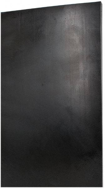 Made in USA - 36" Wide, EPDM Rubber Foam Sheet - 50 to 60 Durometer, Black, -40 to 240°F, 1,000 psi Tensile Strength, Cut-to-Length - Americas Industrial Supply
