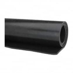Made in USA - 36" Wide, SBR Rubber Foam Sheet - 70 to 80 Durometer, Black, -20 to 170°F, 800 psi Tensile Strength, Cut-to-Length - Americas Industrial Supply