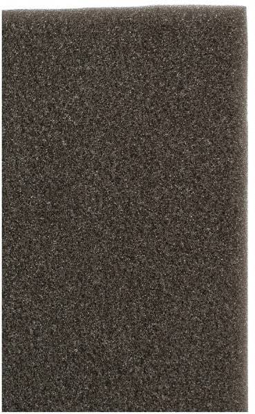 Made in USA - 54" Wide, Pyrell Polyurethane Foam Rubber Foam Sheet - Gray, -40 to 225°F, Plain Backing, Cut-to-Length - Americas Industrial Supply