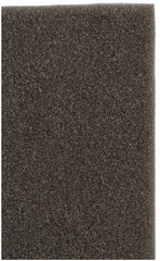 Made in USA - 54" Wide, Pyrell Polyurethane Foam Rubber Foam Sheet - Gray, -40 to 225°F, Plain Backing, Cut-to-Length - Americas Industrial Supply