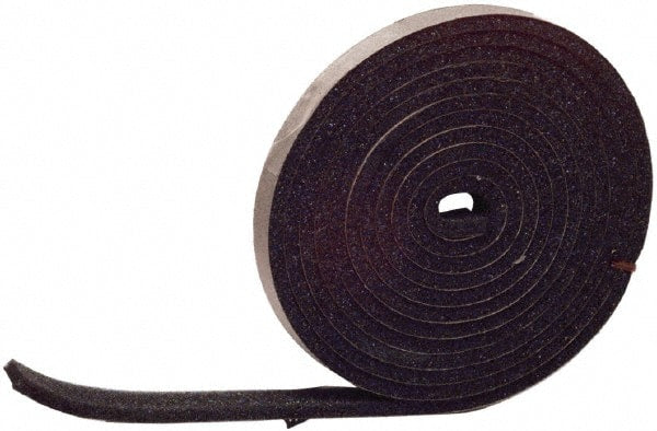 Made in USA - 100' x 1" x 3/16" Gray Polyurethane Foam Roll - Americas Industrial Supply