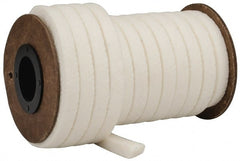 Made in USA - 5/16" x 17.6' Spool Length, PTFE/Synthetic Fiber Compression Packing - Americas Industrial Supply
