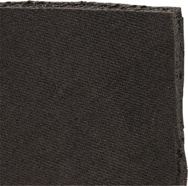 Made in USA - 36" Wide, Neoprene Foam Rubber Foam Sheet - 25 to 40 Durometer, Black, -40 to 150°F, Plain Backing, Cut-to-Length - Americas Industrial Supply